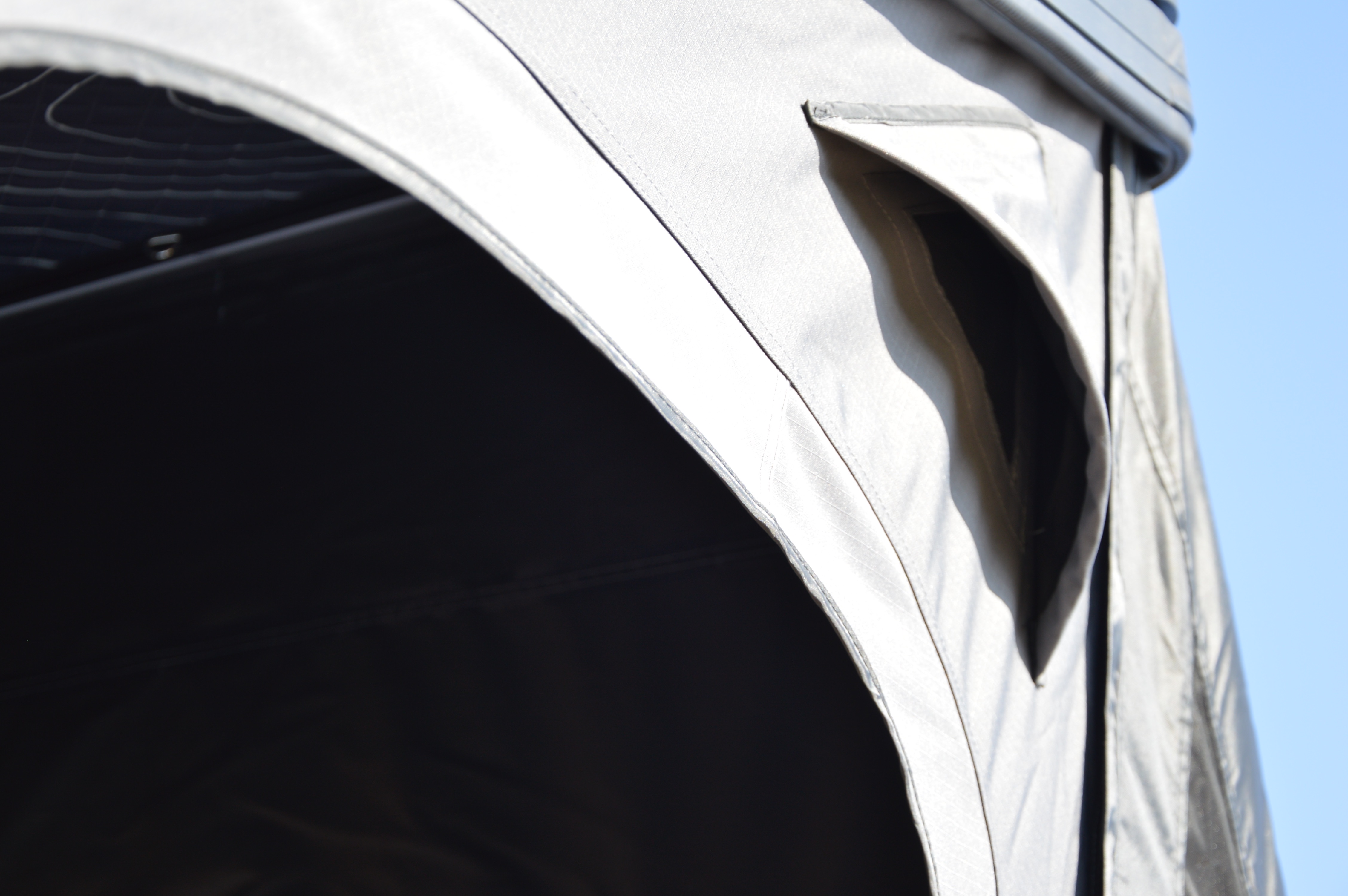 detail ventilační kapsa hliníkového autostanu Girmutt light značky Sovnaran
